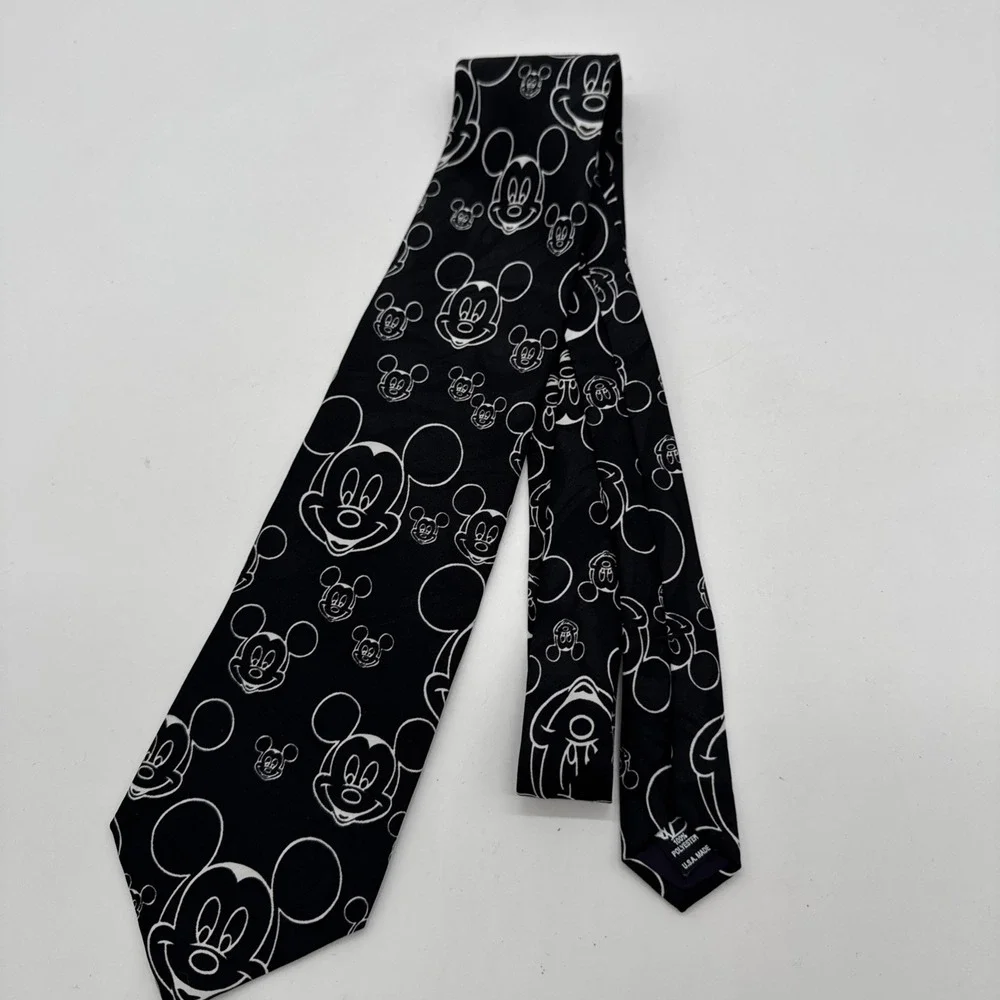 Disney MICKEY UNLIMITED Vintage‎ Men's Polyester Necktie